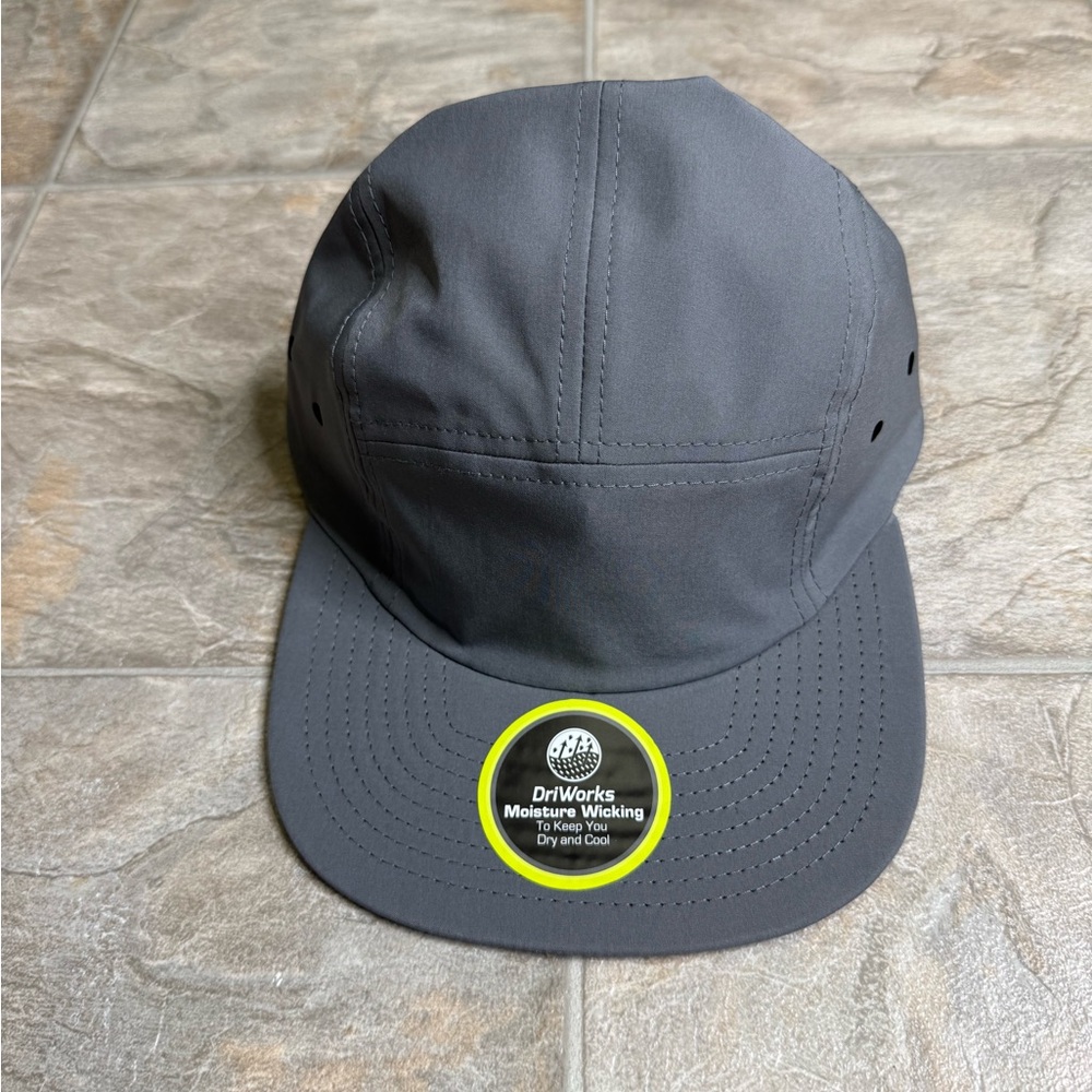 Athletics Dri Works Moisture Wicking Baseball Cap Men Size Adjustable Gray NWT